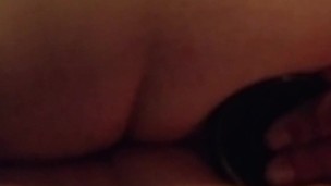 My 9inch dildo deep and hard in my ass no warm up