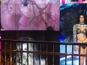 维密试衣间 Chinese girl in Victoria's secret fitting room