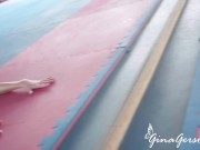 Gina Gerson naked hot boxing workout 5/16