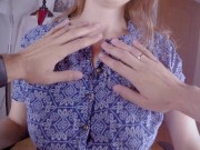 ♥I Squirting Milk From Huge Lactating Tits | POV view | Slow Motion Clips♥ 3/16