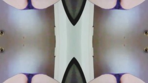 SSBBW solo play with clear dildo