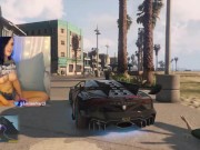 running ppl over in GTA5 but topless cause why not 11/16