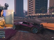 running ppl over in GTA5 but topless cause why not 15/16