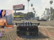 running ppl over in GTA5 but topless cause why not 2/16