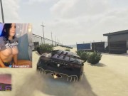 running ppl over in GTA5 but topless cause why not 5/16