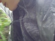 Pissing into The Stream. SOAKING WET FEET 3/16