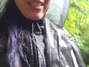 Pissing into The Stream. SOAKING WET FEET 6/16