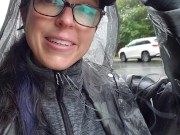 Pissing into The Stream. SOAKING WET FEET 8/16