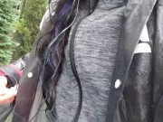 Pissing into The Stream. SOAKING WET FEET 9/16