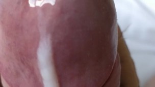Male close up cum eruption POV (4K) hung uncut daddy