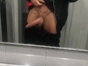 Playing in the elevator  - Screenshot 11 of 16 - Bigdick