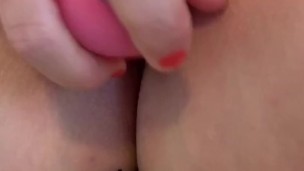 Fucking my Hairy Pussy with multiple dildos