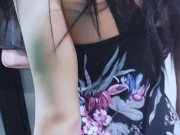 Spying my naughty stepsister in the changing room while she squirts 3/16