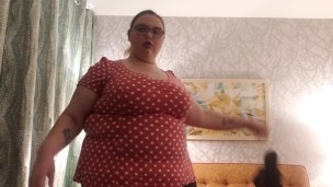 XXLFancy shows off fat body with a suprise