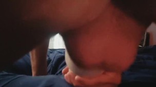 Film it from the back While Balls Dangle Loud Sexy Moans