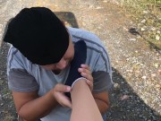 Girl pantyhose and black socks white shoes foot fetish 12/16