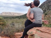 Cute Couple Have Sex on Public Trail - LindseyLove  3/16