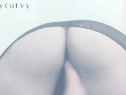 Blonde Carlycurvy teases with dildo and ass in your face  13/16