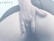 Blonde Carlycurvy teases with dildo and ass in your face  14/16