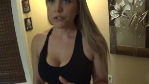 Husband's Best Friend Compromises Chelsea Vegas for Blowjob