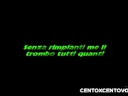 Alex Magni e gli amici della cento per cento in una scopata con bella grass 1/16