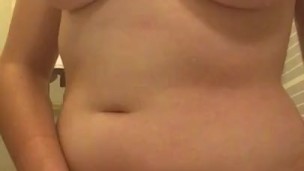 Masturbation out of shower