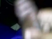 Jerking my dick hard with big cumshot
