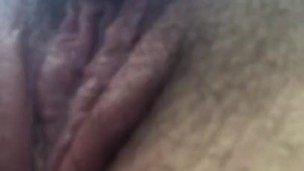 Creamy pussy masturbation