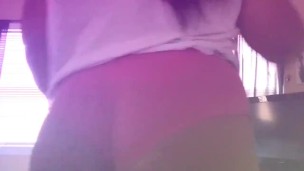 Bouncing my Big Natural Tits