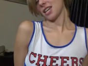 Back to School - Part 1 - Jamie Stone Exciting Cheerleader Fantasy Roleplay with Couple 8/16