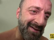 Dominated milf redhead gets mouth fucked 16/16