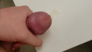Jerking off with new boxers
