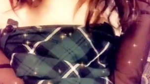 Naughty Schoolgirl on Snapchat