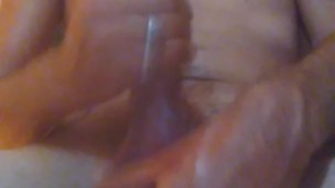 Pissing on myself while jacking off makes my dick hard as fuck