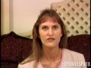 Vintage porn amateur in white heels 4/16