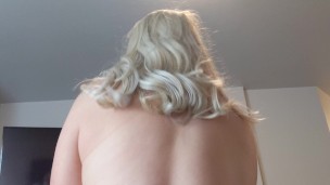 MILF with back Dimples Bouncing on Hubby dick-littlemusclecouples