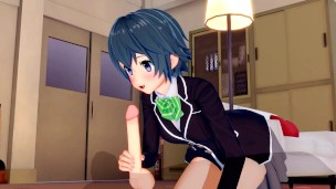 Chiaki Hoshinomori - Gamers! - ( 3D Hentai / Koikatsu )