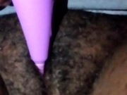Second orgasm of the night, clit was so fucking sensitive