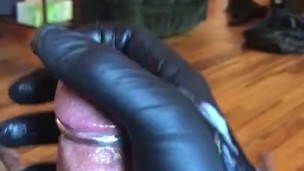 Sounding and rubbing till I cum