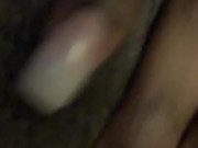 Playing with my wet pussy after work 