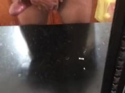 First Nut Friday! Stroking bbc until big cumshot