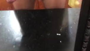 First Nut Friday! Stroking bbc until big cumshot