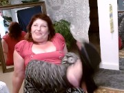 V 318 Tights and a thong on DawnSkyes big phat ass 4/16