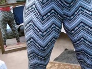 V 318 Tights and a thong on DawnSkyes big phat ass 7/16