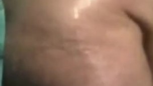 Clip: German Chubby under shower/fat ass/fat body/tiny cock