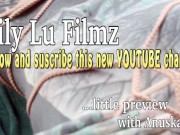 Heavily tattooed dreadlocks Anuskatzz holiday ocean tease with Lily Lu 1/16