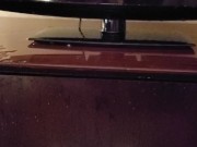 Finally did it. TV piss