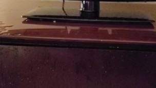 Finally did it. TV piss