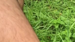 Running in Slow Motion with EXTREMELY HEAVY Weights on my BALLS