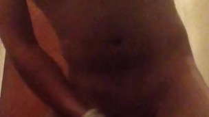 Masturbating and sniffing my wifes dirty panties knickers
